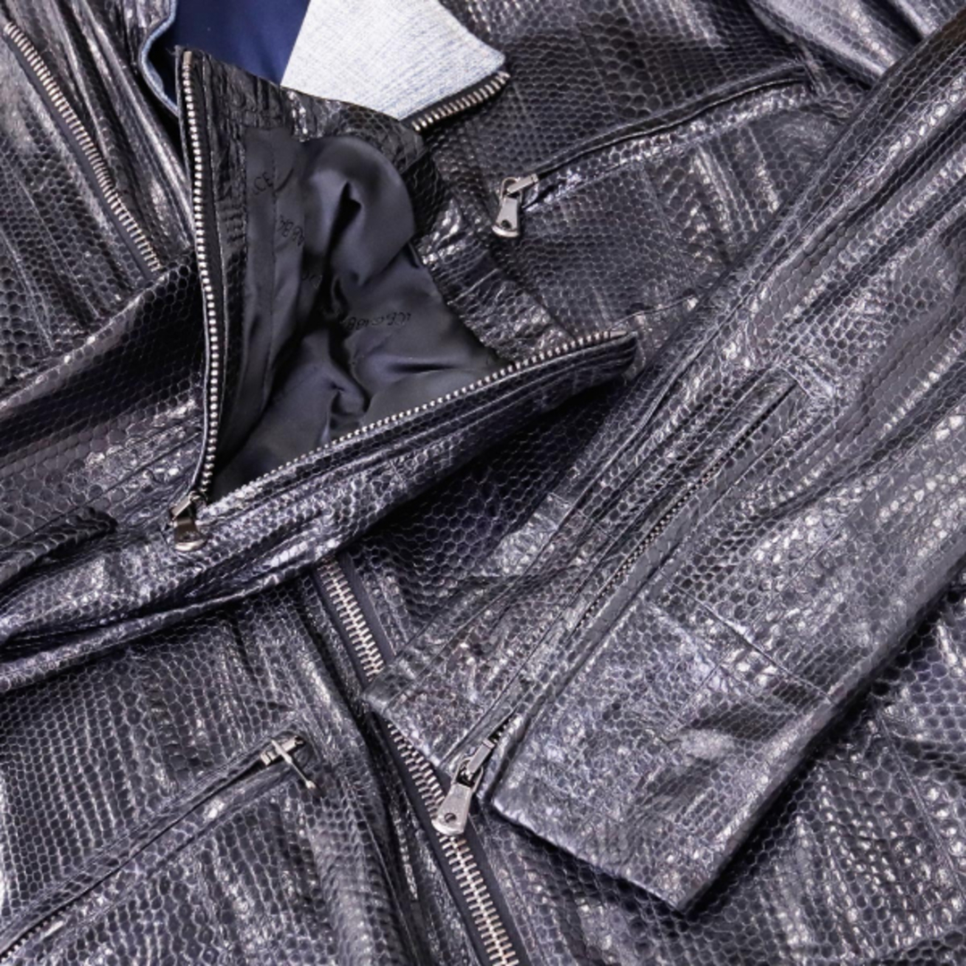 archive D&G ドルガバ レザー ジャケット/ブルゾン/size46 archive D&G