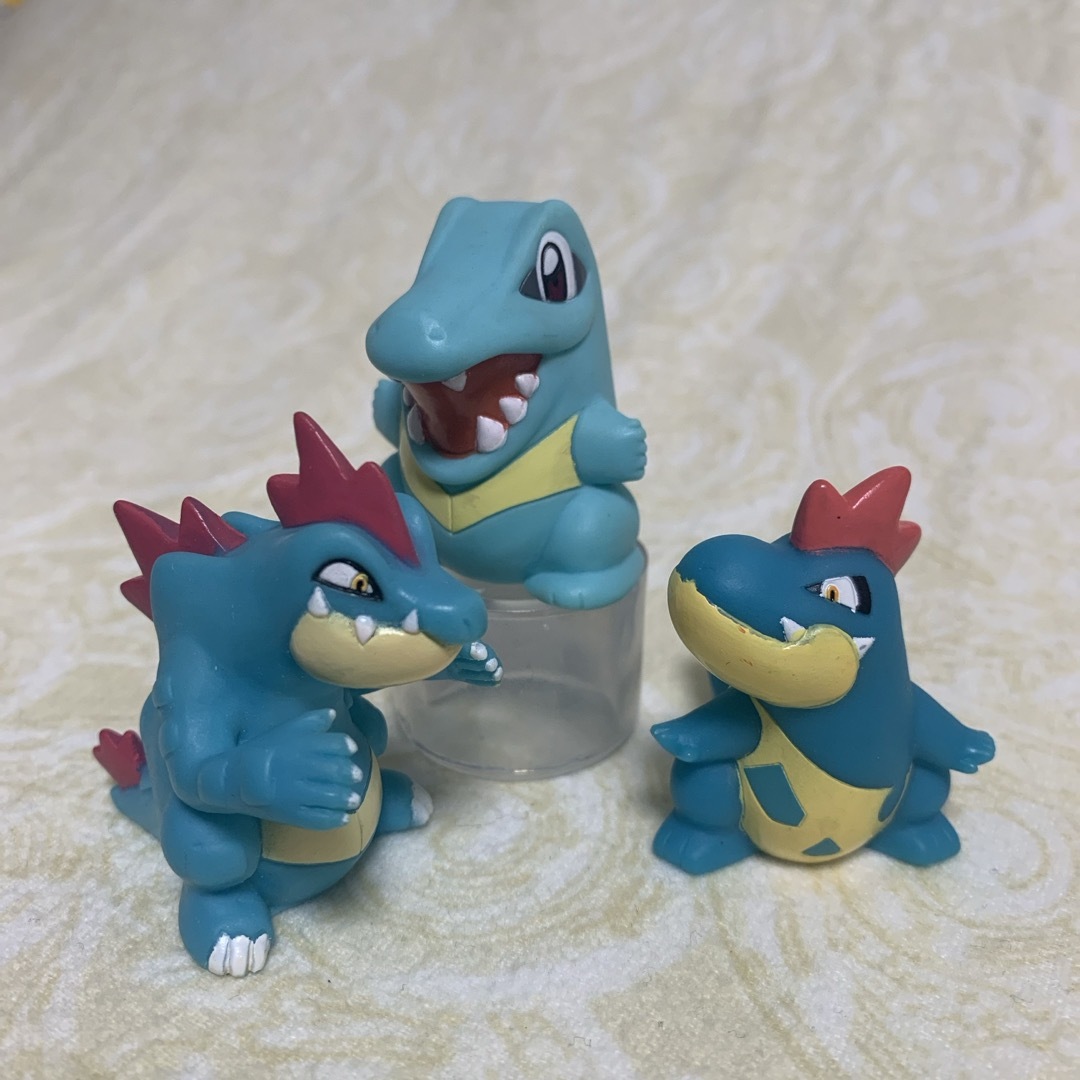 モンコレ ワニノコ クリア ポケモンキッズ 指人形 ポケモン フィギュア