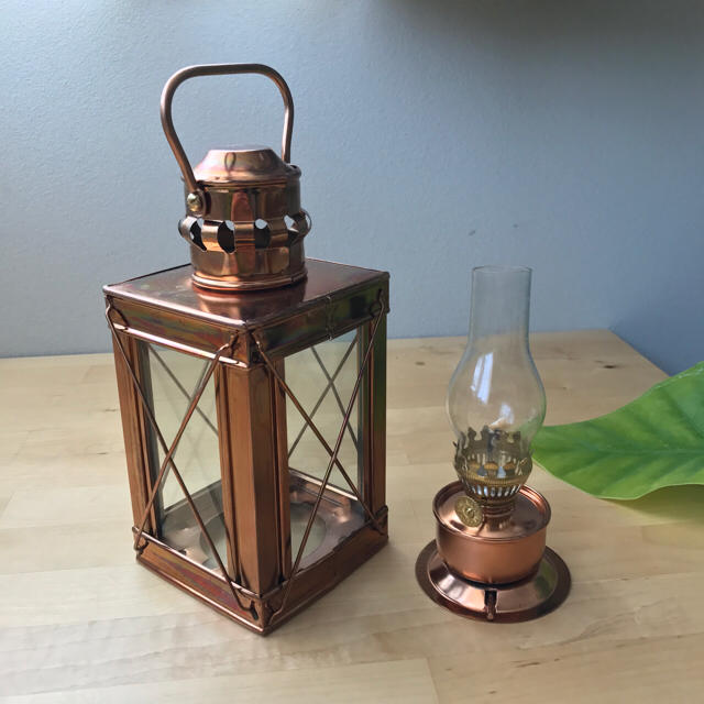 大正時代 Z13【大正ロマン】昭和レトロ オイルランプ 乳白 手描き小花