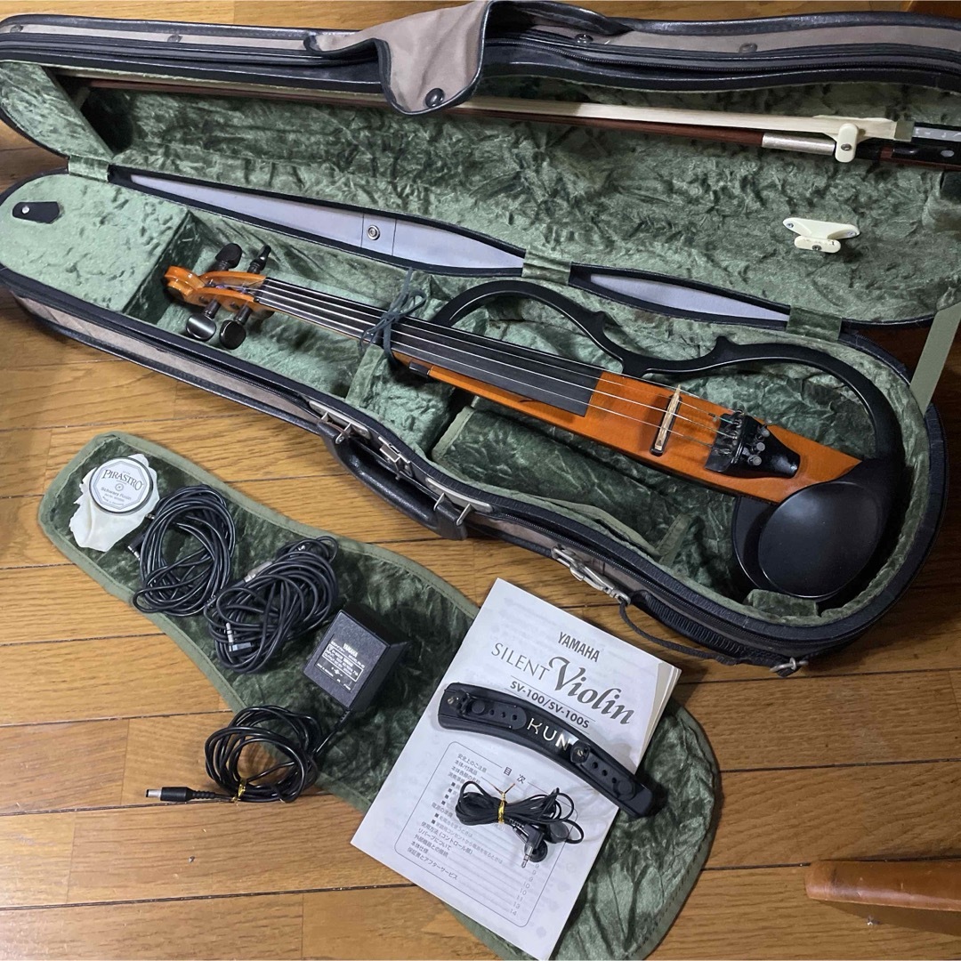 YAMAHA サイレントバイオリン SV-100 弓・ケース付