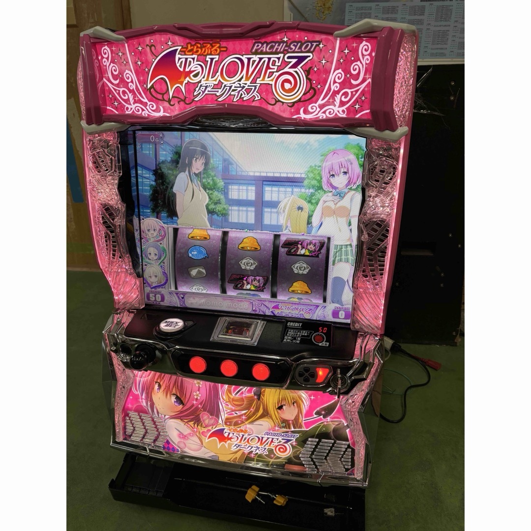 スマスロ「ToLOVEるダークネス・ダークネス(ヤミ)パネル」パチスロ実機