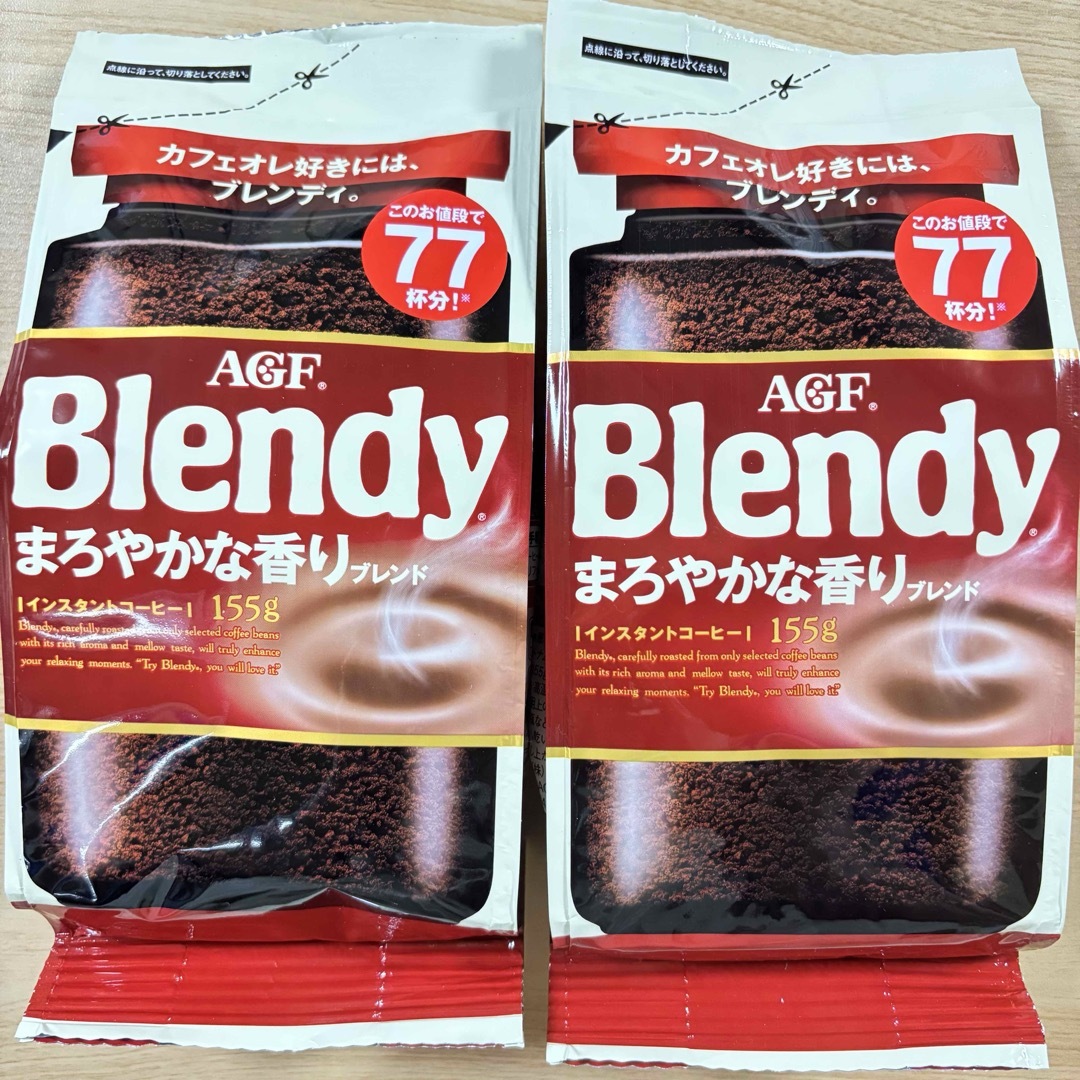 AGF ブレンディ まろやかな香りブレンド 155g袋×12袋入| 送料無料