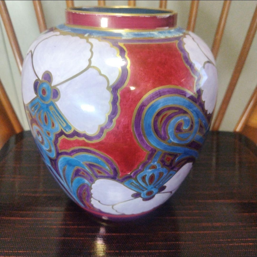 スージークーパーの超レアー、幻の初期作品、グロリアラスター花びん