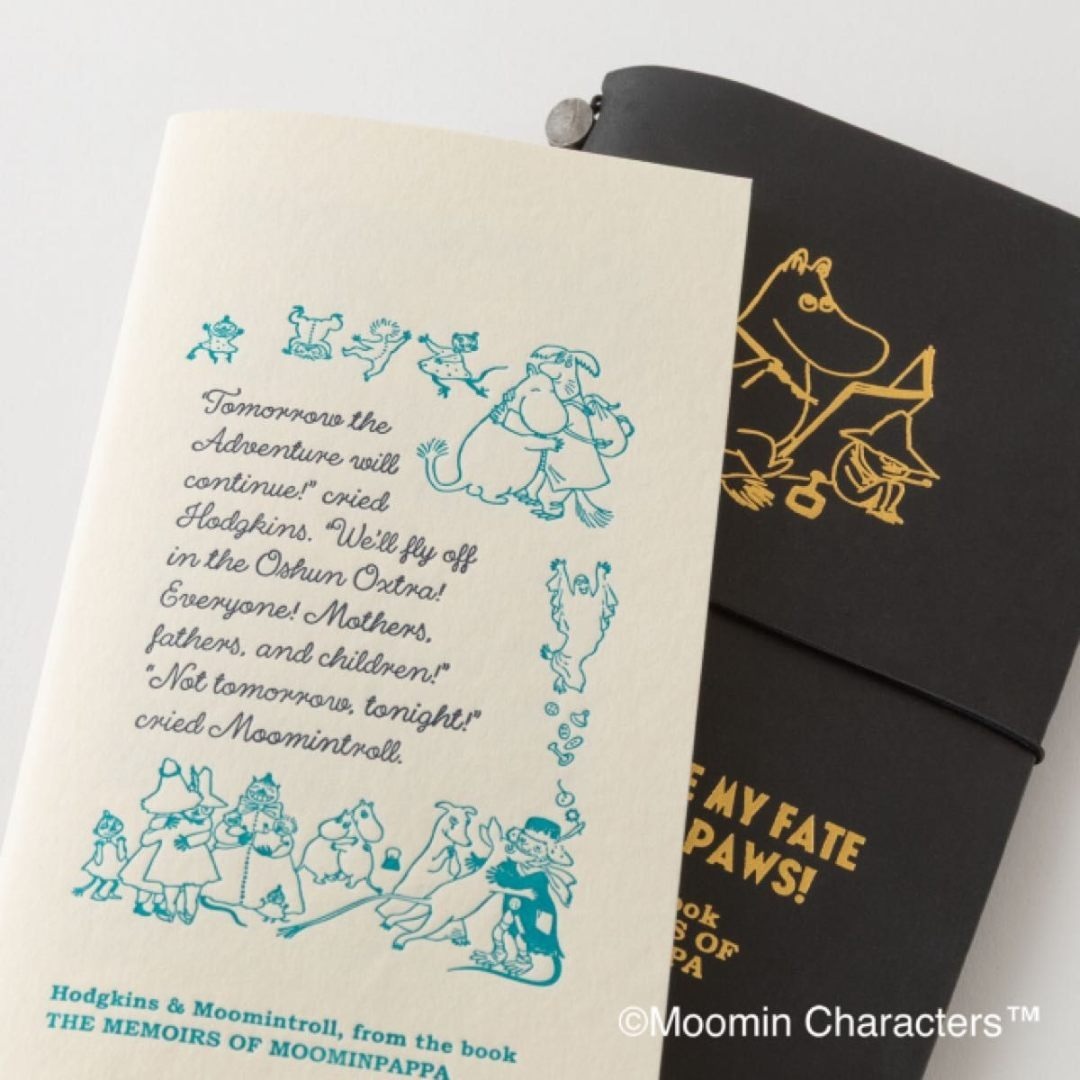 抽選限定販売品】トラベラーズノート 限定セット MOOMIN パパの思い出
