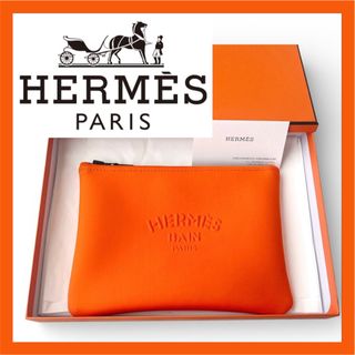 HERMES - 正規品エルメス HERMES ミニ巾着 保存袋 アクセサリーポーチ