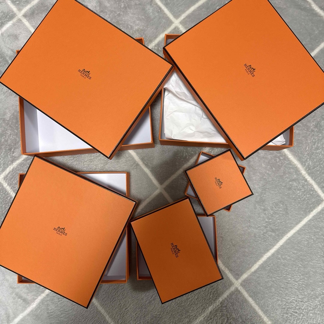 HERMES - 20個 HERMES エルメス 空箱 オレンジボックス インテリア