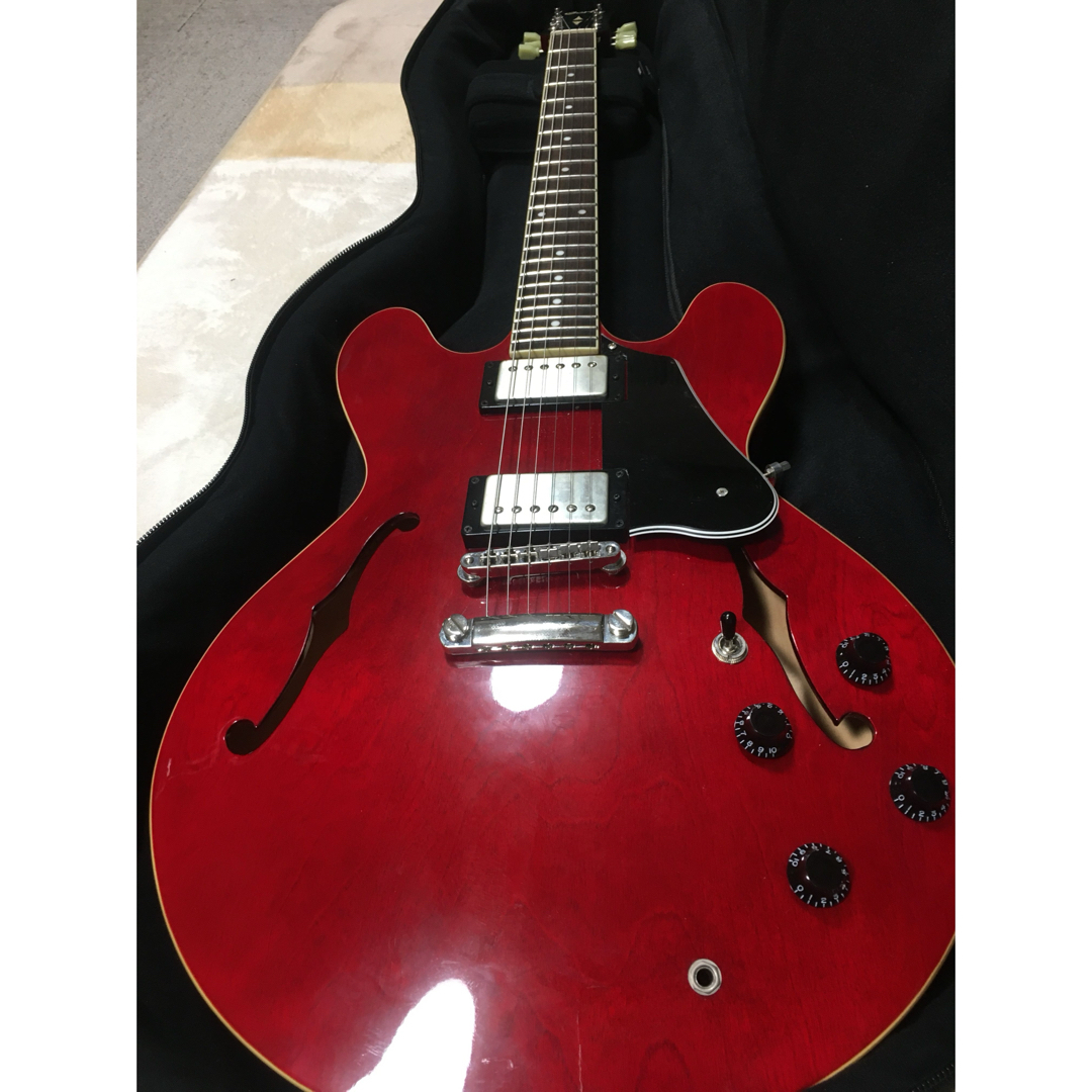 CORT SOURCE【美品！調整済】ES-335 セミアコ ギグバッグ付きの通販 by