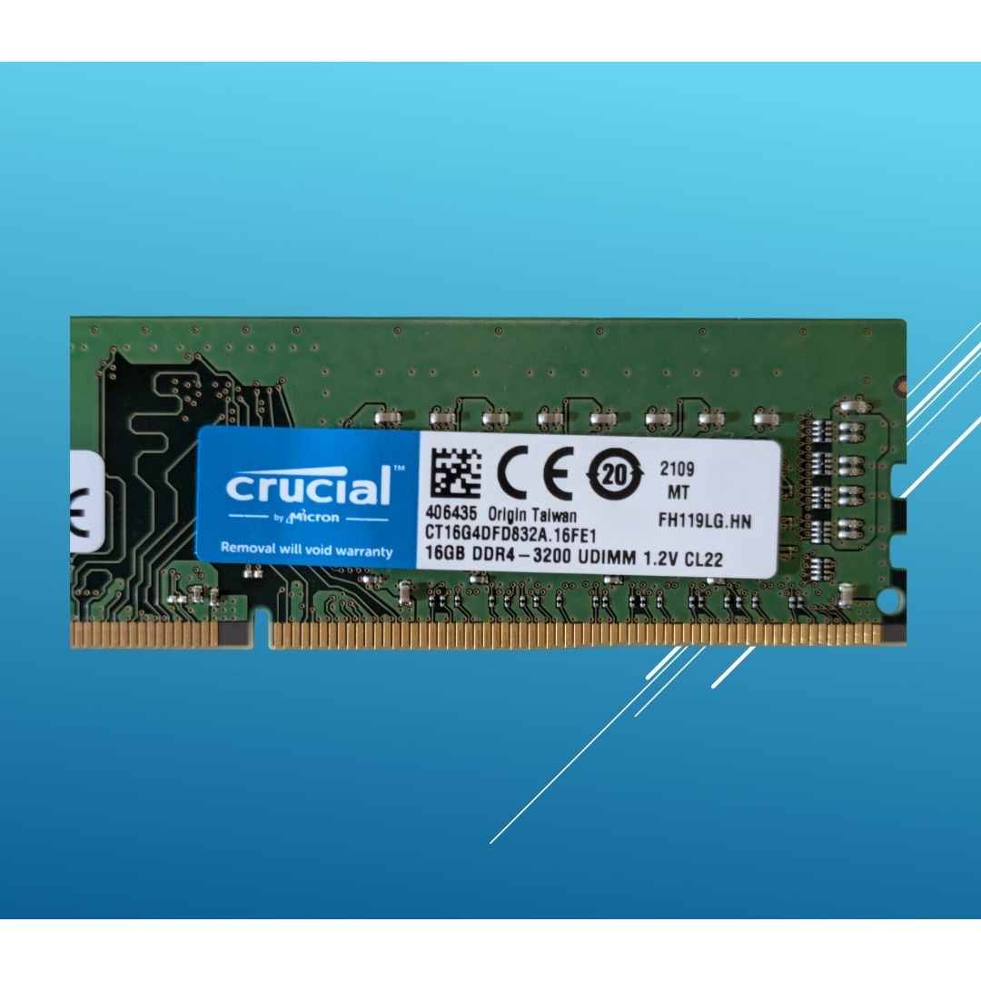 動作確認済みCrucial DDR4 32G(16Gx2)/#319 crucial - 動作確認済み