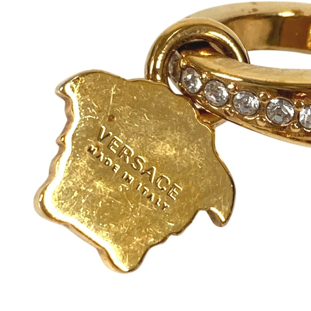 VERSACE - ヴェルサーチ VERSACE メデューサ ロゴ ラインストーン
