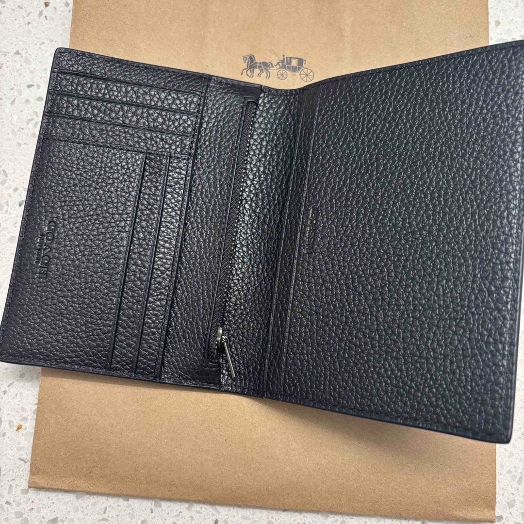 COACH - COACH パスポートケース ブラックの通販 by yaji35 ※不明時