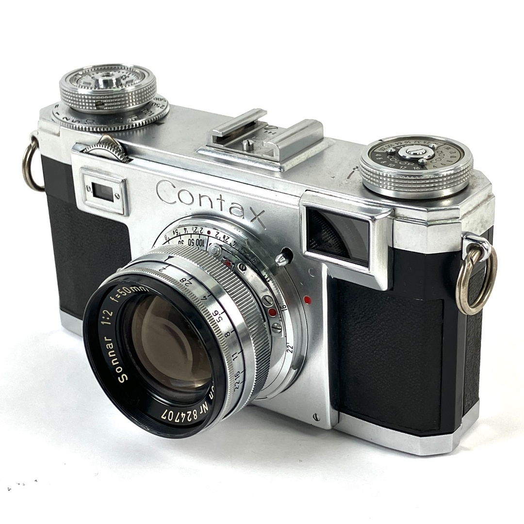 CONTAX IIa Zeiss Ikon ジャンク ケース付き CONTAX IIa Zeiss Ikon