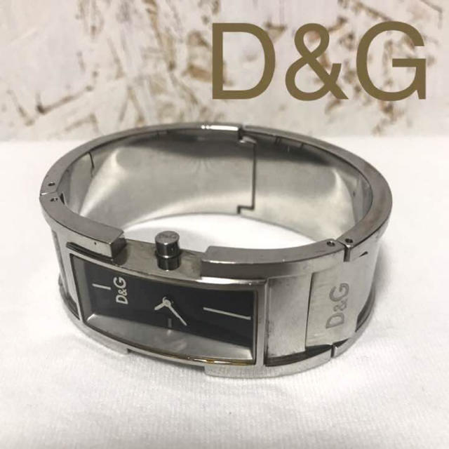 DOLCE&GABBANA - 【正規美品☆D&G TIME☆バングルタイプ☆腕時計】の