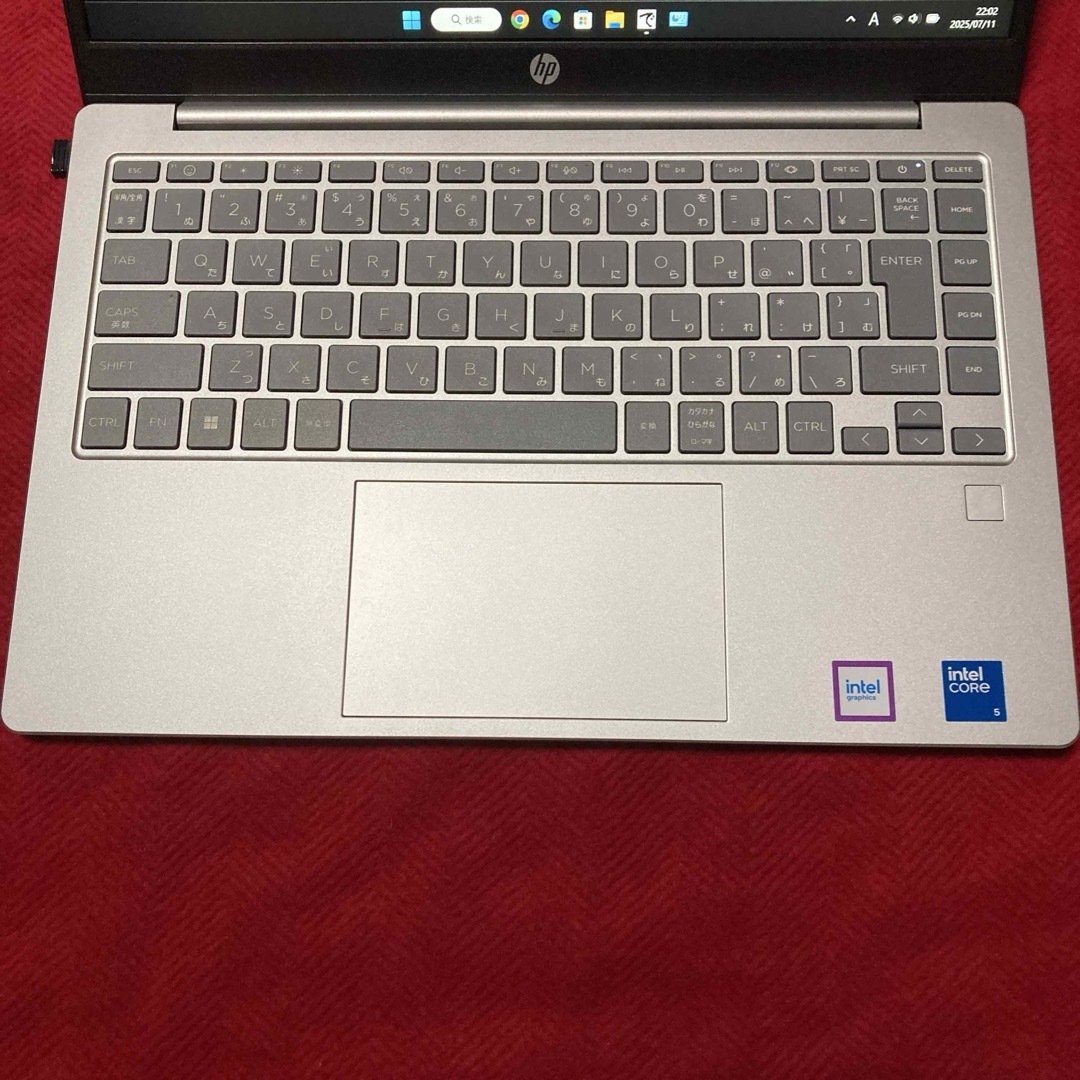 hp - hp ノートパソコン 2025年製 core5 120u 512GB 16GBの通販 by