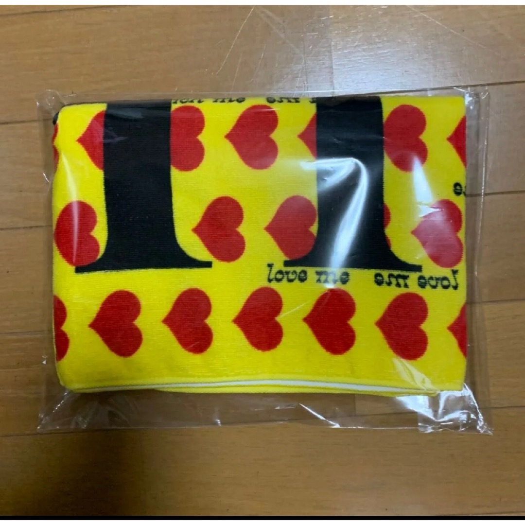 XJAPAN HIDE イエローハートライブタオル グッズ マフラータオル の