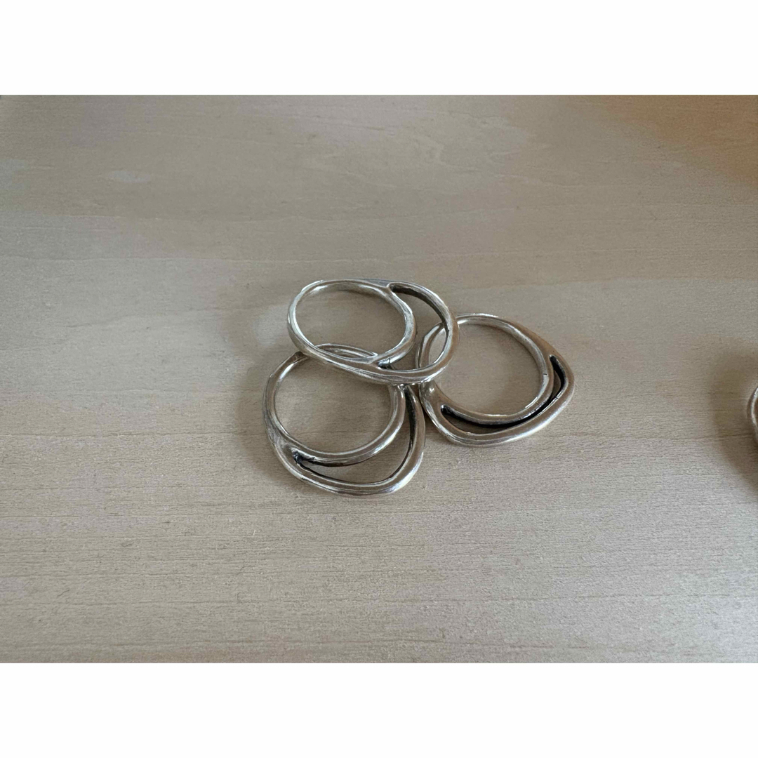 IOSSELLIANI - IOSSELLIANI 8連リングの通販 by iiiiiiiiii