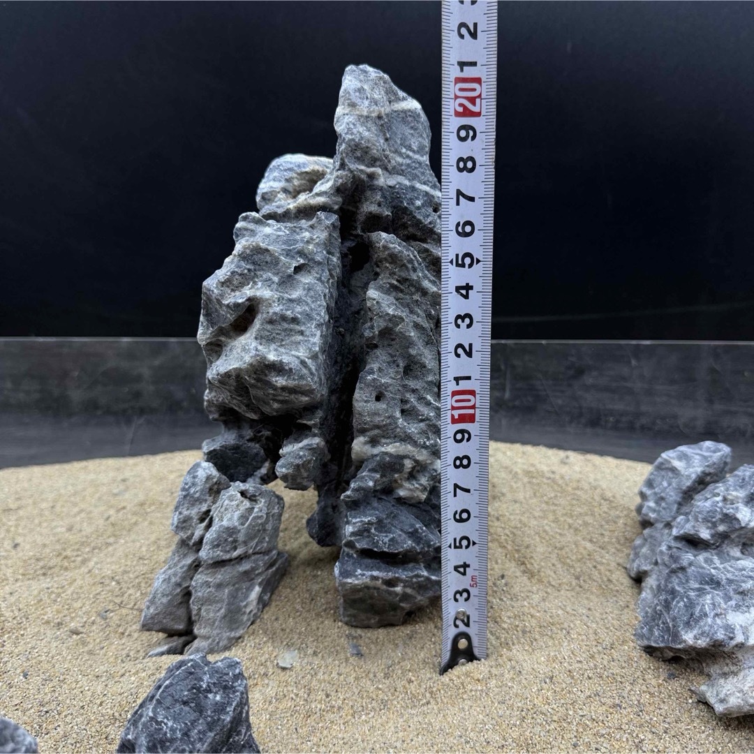 MSS-7260 青龍石レイアウトセット 酸処理済み龍王石 竜王石