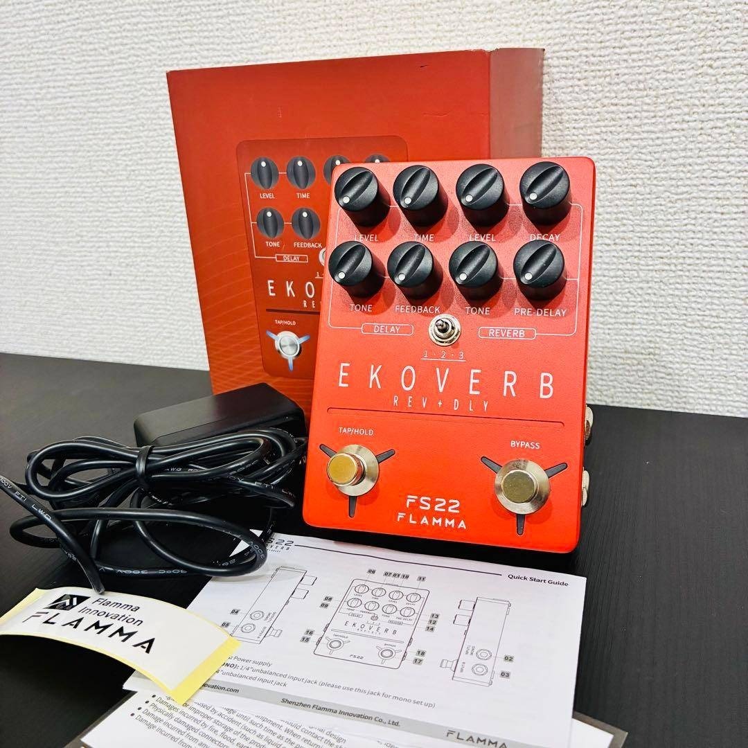 FLAMMA フランマ FS22 EKOVERB【動作確認済】 エフェクターの通販 by