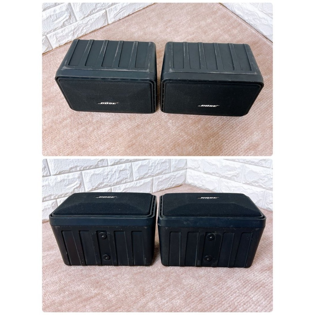 BOSE - BOSE 101MM スピーカー ペア ブラック 純正ブラケット付