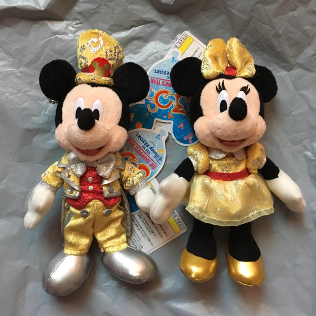 値下】東京ディズニーリゾート 30周年 ミッキー ミニー 限定 ぬいぐるみ