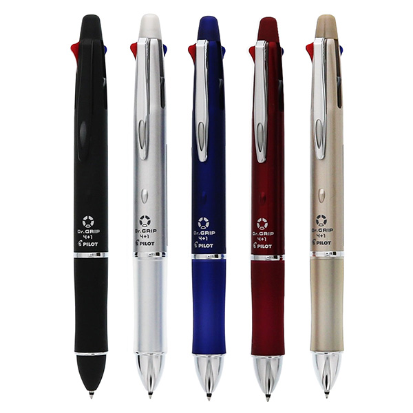 ドクターグリップ4+1 限定完売品ブラック＆ホワイト4本セット