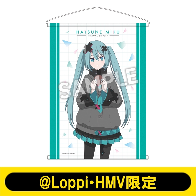 B2タペストリー 閉ざされた窓のセカイの初音ミク（バーチャル