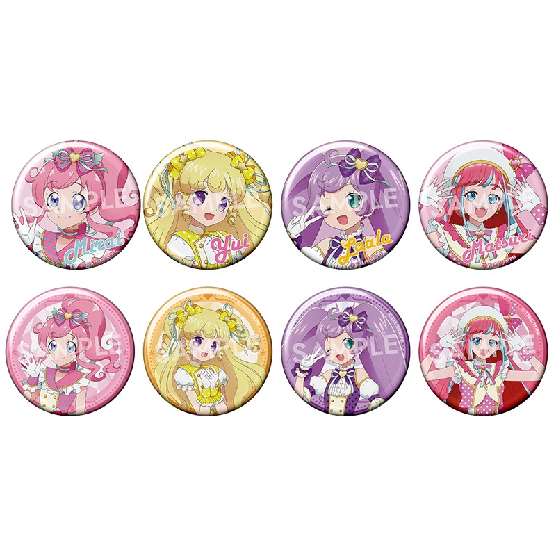 トレーディング缶バッジ（全8種のうち、ランダム1種）/ プリパラ