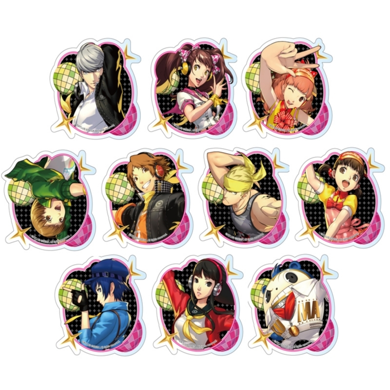 希少】ペルソナ4 ダンシング オールナイト アクリルバッジ 主人公 鳴上