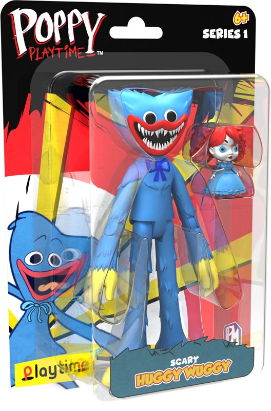 アクションフィギュア Huggy Wuggy（ホラー） / Poppy Playtime