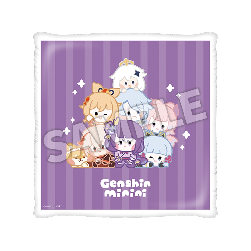 原神minini クッション（神里綾人 / 神里綾華 / 雷電将軍 / 太郎丸