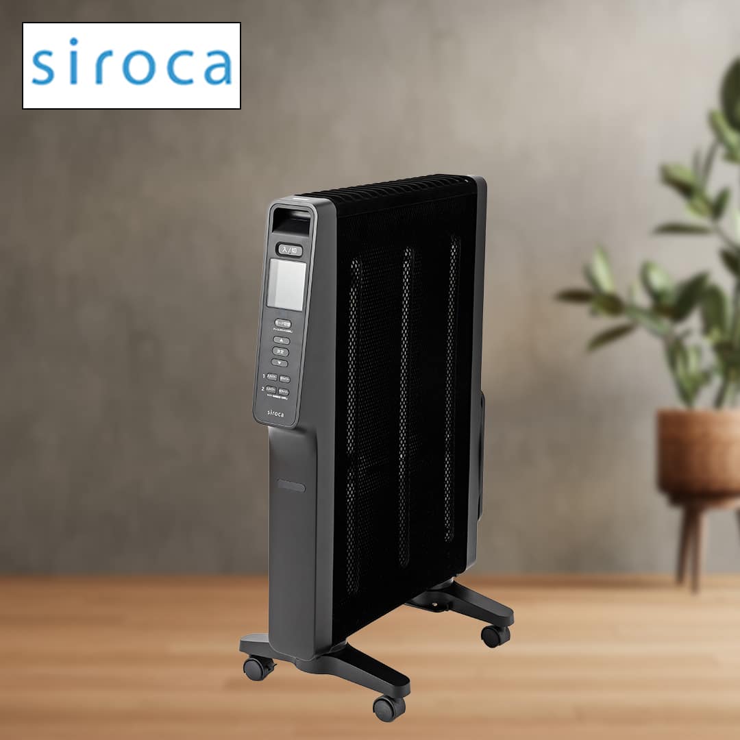 siroca 冷暖房機器 遠赤軽量ヒーターかるポカ ホワイト SN-M451
