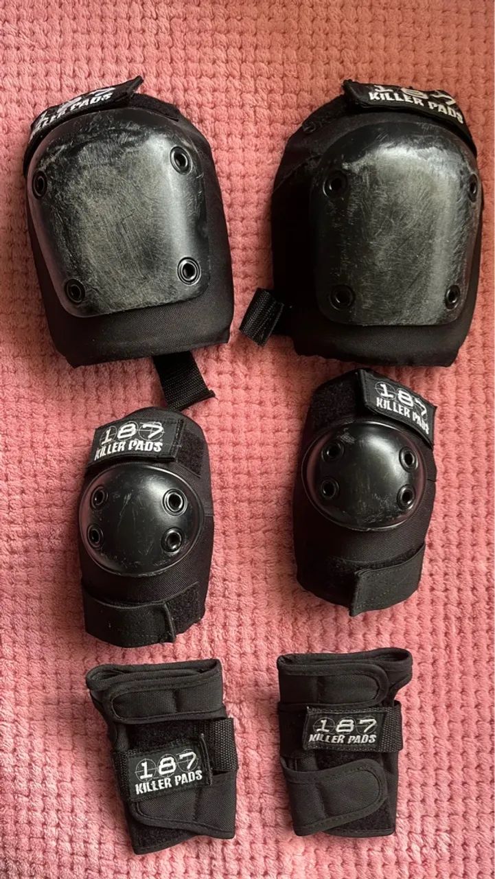 Kit proteção - Esportes Sobre Rodas - Barra da Lagoa