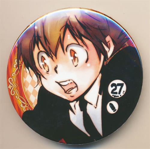 REBORN J-WORLD 池袋 缶バッジ 沢田綱吉 ボンゴレI世 REBORN J-WORLD