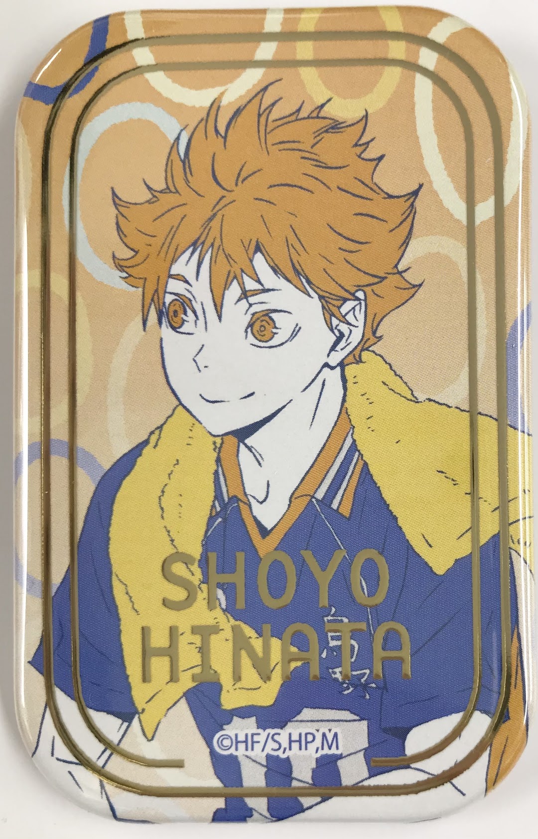 ハイキュー セブンネット スクエア缶バッジ オフショット カラー 第一