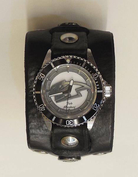 TIGER&BUNNY 鏑木虎徹 レッドモンキーコラボ 腕時計 タイバニ TIGER