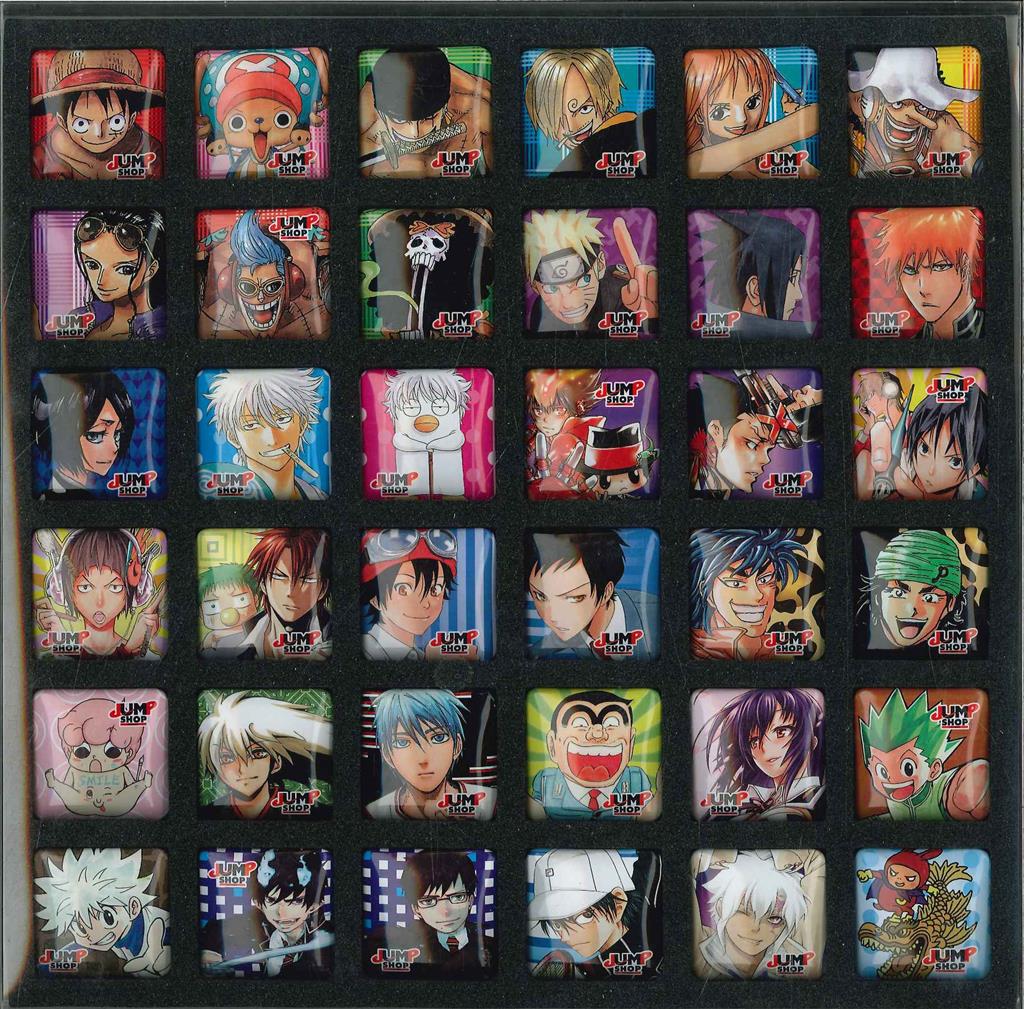 ジャンプショップ 中国 ジャンタ 缶バッジ 世界各国で絶大な人気を誇る