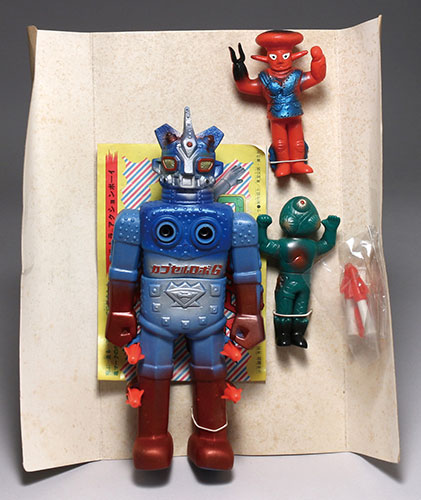 当時物】 カプセルロボG 中嶋製作所 レアソフビ 当時物】 カプセルロボ