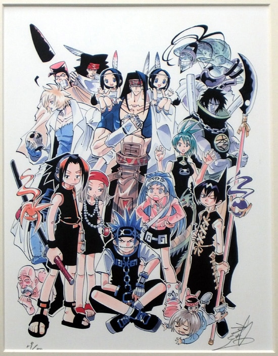 シャーマンキング 複製原画 直筆サイン入り シャーマンキング 直筆