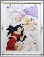 銀河お嬢様伝説ユナ 直筆サイン カード レア あきたみか 明貴美加 銀河