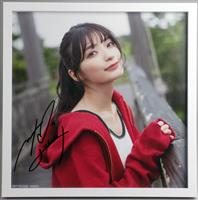 倉木麻衣 直筆サイン色紙 2枚セット 名探偵コナン 倉木麻衣 直筆