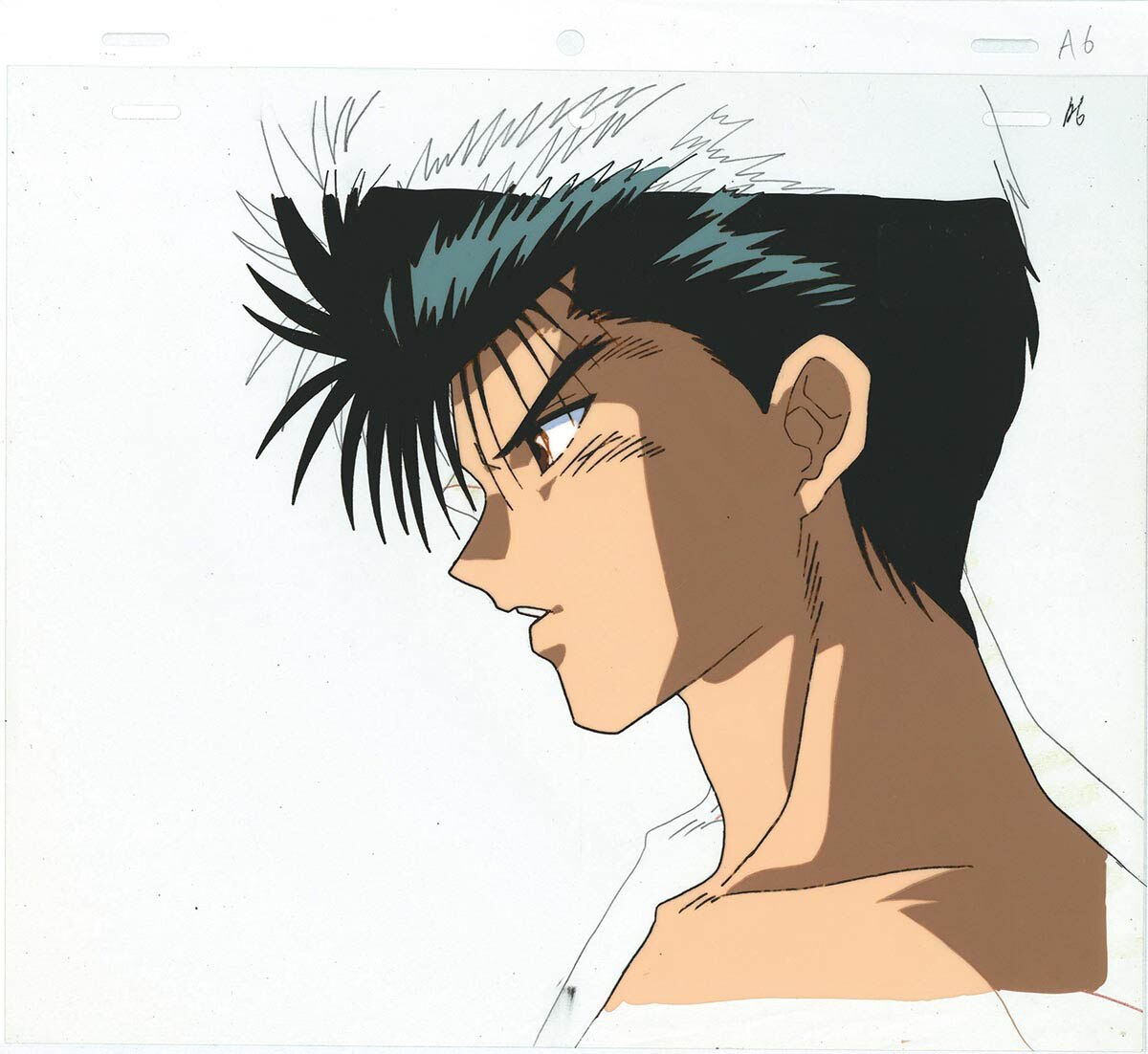 幽遊☆白書・神谷VS浦飯「セル画」 幽遊☆白書・神谷VS