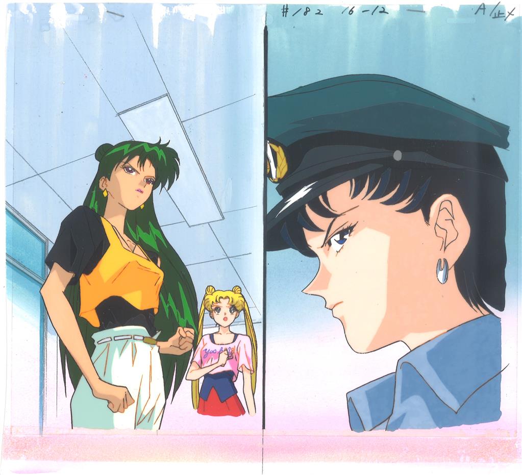 セーラースターズ☆第17話 セル画 月野うさぎ 星野光♡ セーラースターズ☆