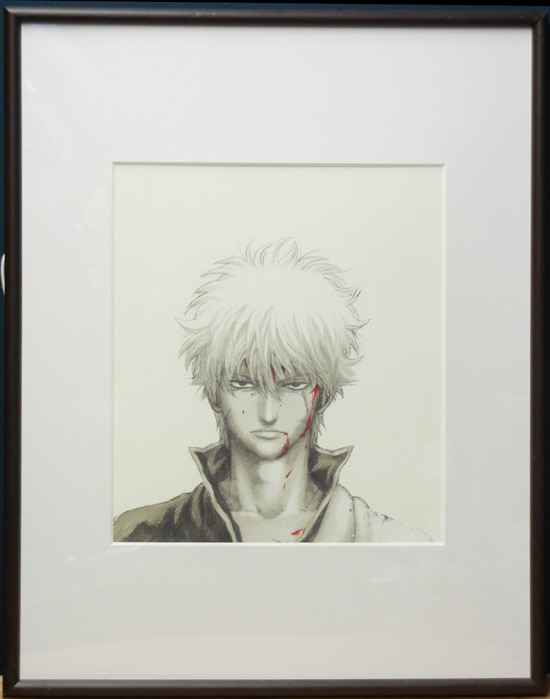 銀魂 複製原画 額縁入り Amazon.co.jp: 銀魂 大銀魂展 複製原稿 複製