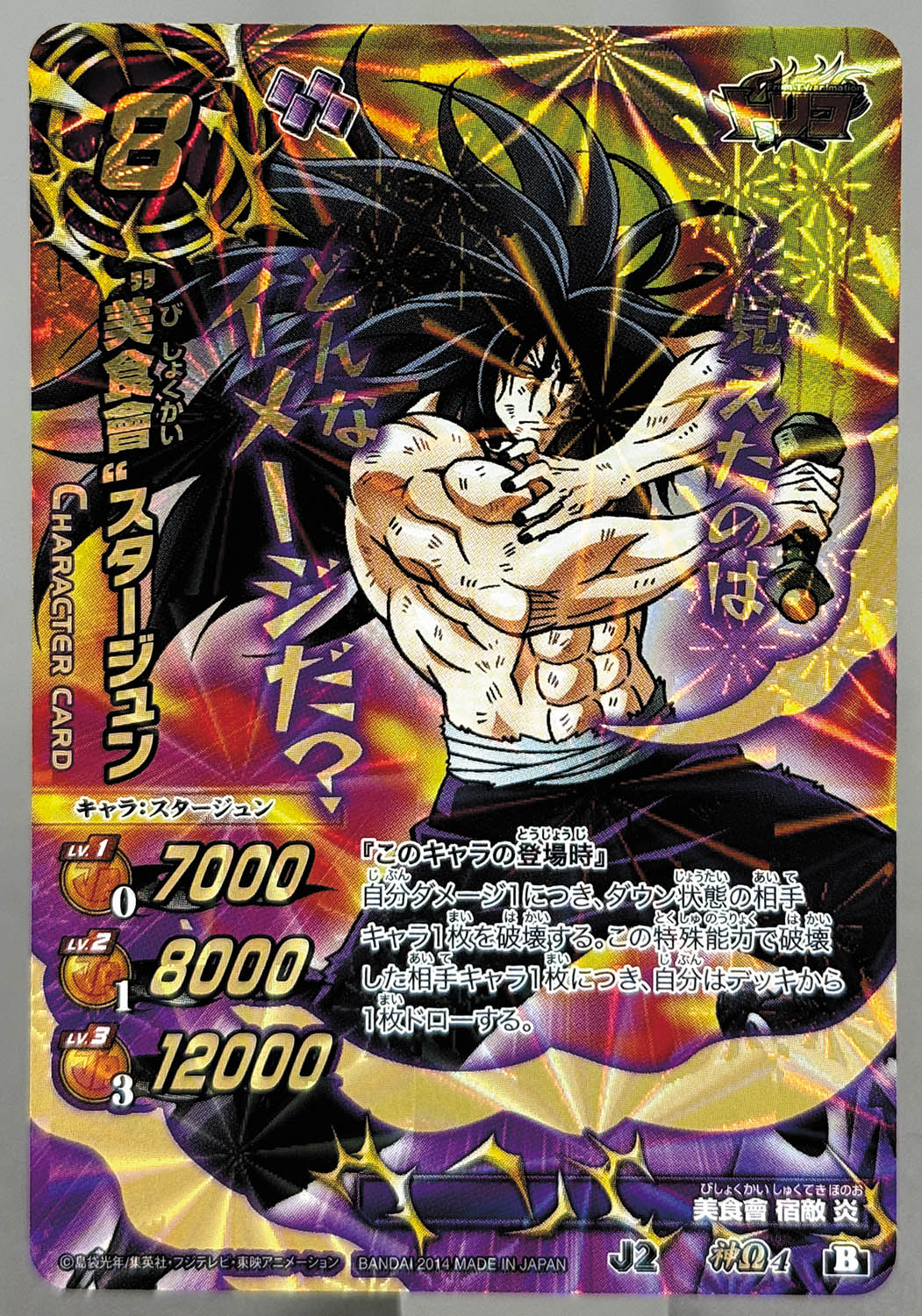 ミラクルバトルカードダス 新世界の強者たち ミラクルバトルカードダス