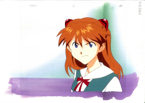エヴァンゲリオン 限定 手描きセル画 アスカ エヴァンゲリオン 限定