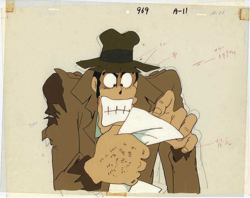 豊富な，HOT ルパン三世 ルパンVSマモー セル画