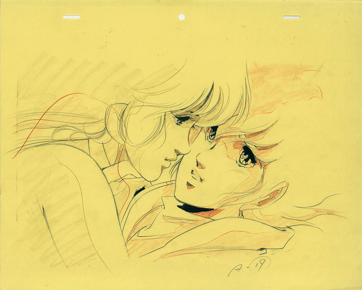 直筆サイン入り】美樹本晴彦 マクロスII 版画 額装済 4/375 額装済み