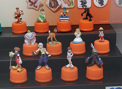 キングダムハーツ×アサヒ飲料ボトルキャップ&キーチェーン