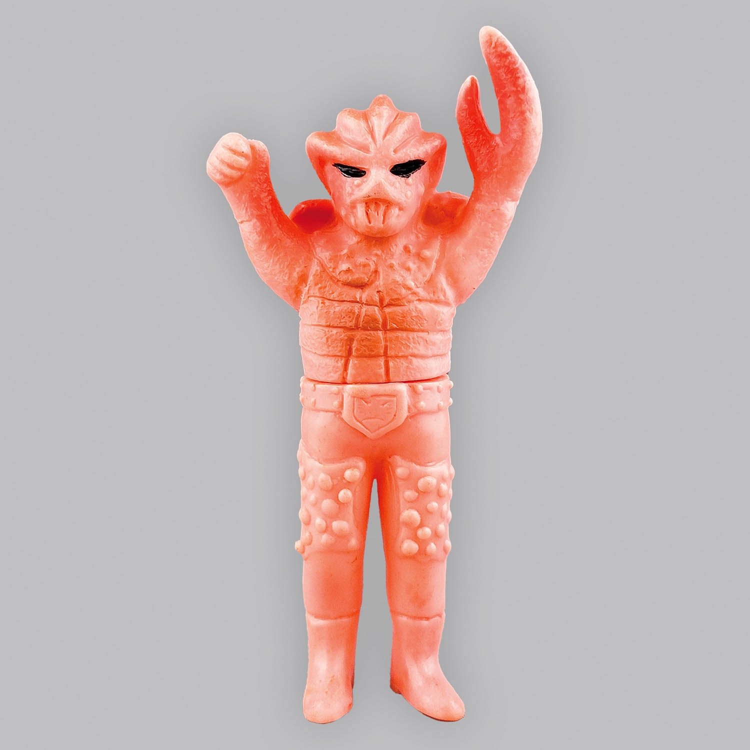 旧バンダイ製 カニバブラー 珍色 ソフビ フィギュア 怪人 当時物