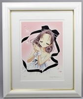 レオ澤鬼 直筆サイン入り グラフ ペガサスとヌード レオ澤鬼 直筆