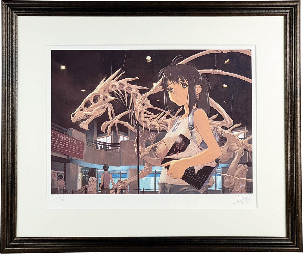 限定品 カグユヅ 直筆サイン入り複製イラスト 4162] 田中久仁彦 直筆